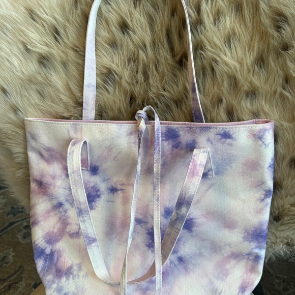 Tie-Dye Canvas Tote Bag - Picture 3 of 4